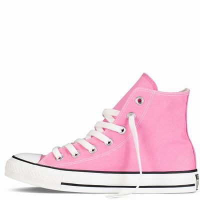 Converse Chuck Taylor All Star Classic High Tops Womens - Pink Shoes (856DJQNI)